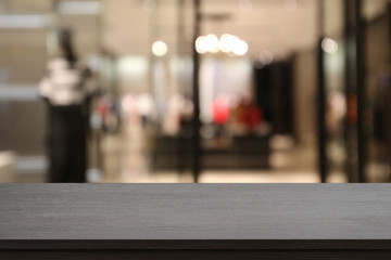 Fashion Store Defocused Blurred Background