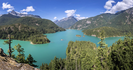 Diblo Lake, North Cascades National Park, Washington, USA