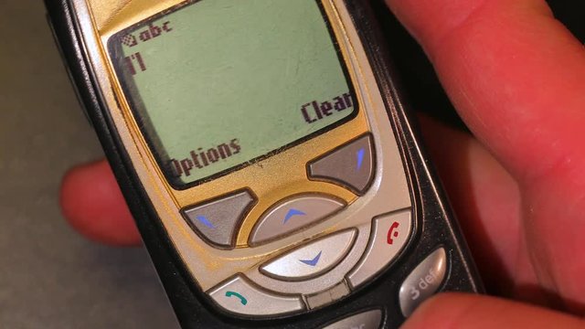 Old Phone Texting