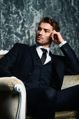 handsome young man © Andrey Kiselev