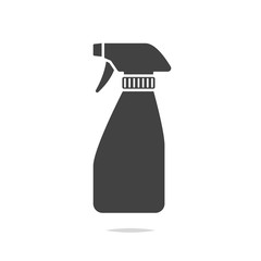 Spray bottle icon vector isolated