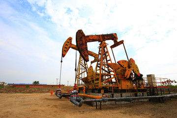 The oil pump, industrial equipment