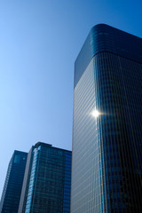 大阪堂島のビル群