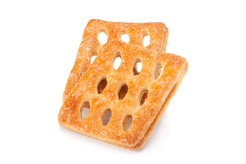 Square perforated cookie