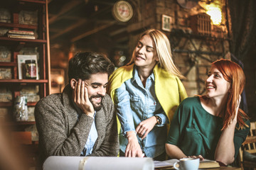 Coffee break is great for business discussion.