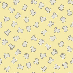 Seamless vector T-shirt pattern