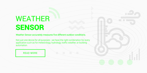 Weather Sensor banner