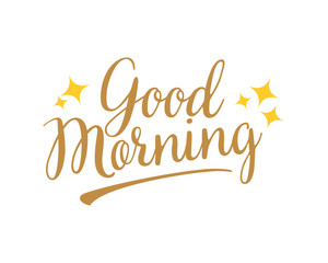 good morning typography typographic creative writing text image
