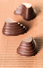 Fototapeta na wymiar chocolate candy close-up