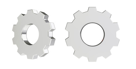 3d rendering  illustration of the gear