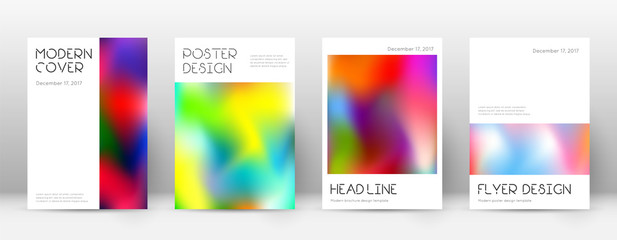 Flyer layout. Minimal excellent template for Brochure, Annual Report, Magazine, Poster, Corporate Presentation, Portfolio, Flyer. Appealing colorful cover page.