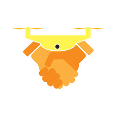 Drone Deal Logo Icon Design