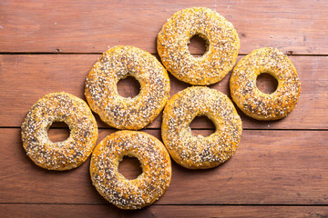 Homemade new york bagels © whitestorm