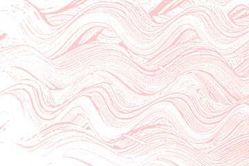 Natural soap texture. Alluring millenial pink foam trace background. Artistic exquisite soap suds. Cleanliness, cleanness, purity concept. Vector illustration.