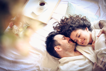 Morning enjoyment for two