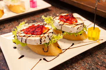 Spanish tapas of the Basque country