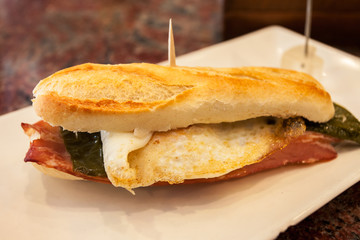 Spanish tapas of the Basque country
