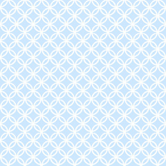 Quatrefoil geometric seamless pattern