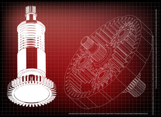3d model of the planetary mechanism