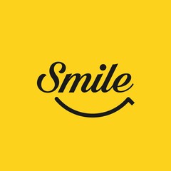 Smile Vector Template Design