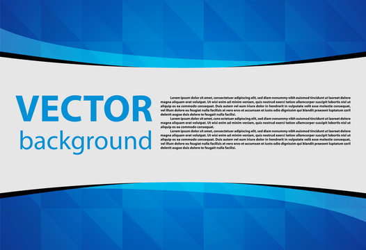 blue background vector illustration lighting effect graphic for text and message board design infographic