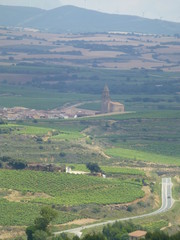 Laguardia, localidad de Álava (Pais Vasco, España) cercana a Vitoria enclavada en la comarca de...