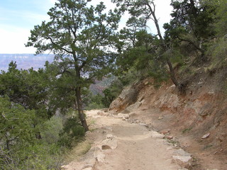 Fototapeta na wymiar Grand Canyon, Bright Angel Trail, Arizona