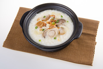 abalone porridge rice gruel
