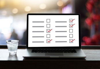 businessman SURVEY and Results Analysis Discovery Concept