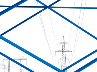 High voltage power lines