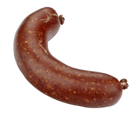 sausages isolated on white background