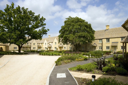 A new retirement housing development in Gloucestershire, UK
