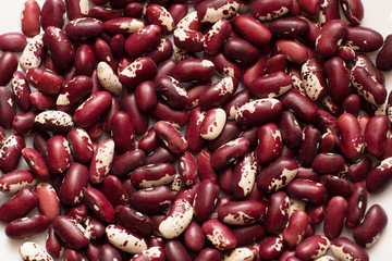 A bunch of red beans