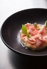 Prosciutto smoked meat