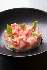 Prosciutto smoked meat