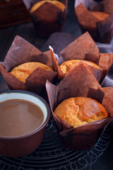 cupcakes and coffee cup