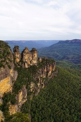 Fototapeta na wymiar Gebirge Blue Mountains in New South Wales, Australien