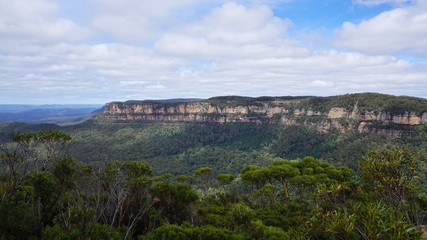 Fototapeta na wymiar Gebirge Blue Mountains in New South Wales, Australien