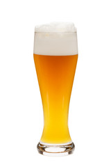 Weizenbier isoliert