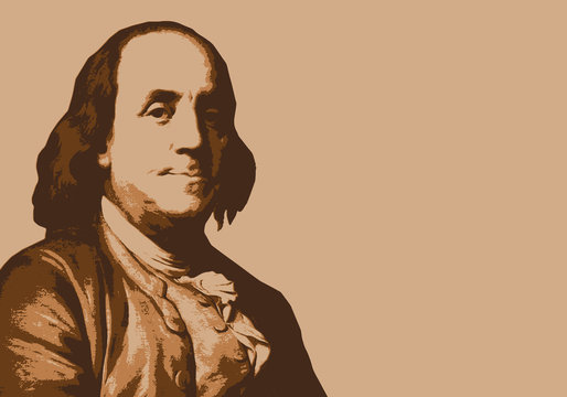 Benjamin Franklin - portrait - inventeur - États Unis - personnage historique - Amérique - orage