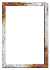 cadre rectangle bois ancien 