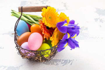 Easter background. Spring concept