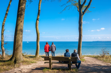 Landschaft am Brodtener Steilufer bei Travemünde