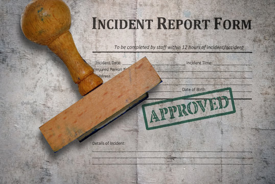 Incident report form