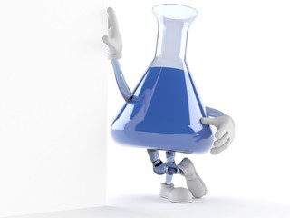 Chemistry flask character