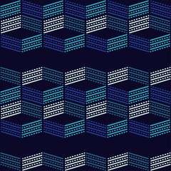 Seamless geometric pattern. Texture of stripes and dots. Scribble texture. Textile rapport.