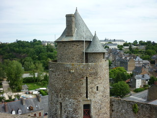 Château de Fougères, Bretagne, France