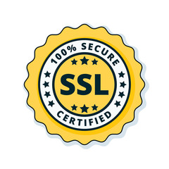 SSL Certified label illustration