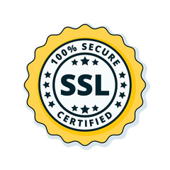 SSL Certified label illustration