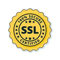 SSL Certified label illustration